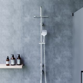 Душевая стойка Dorff Norma без смесителя хром D0712000